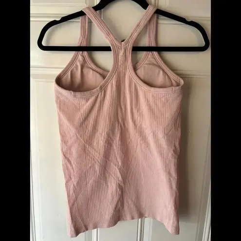 Lululemon  Ebb to Street light pink tank size 8