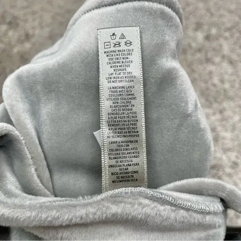 SKIMS Velour Crewneck Sleeveless Tank Top in Smoke Grey Large