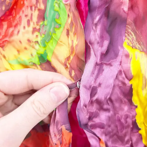 Gunne Sax Jessica McClintock x VTG 80s Prom Cocktail Party Strapless Dress 9