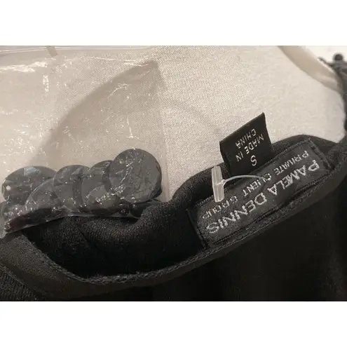 Vintage Black Cardigan Sweater Small Y2K Formal Beaded Holiday Party Occasion