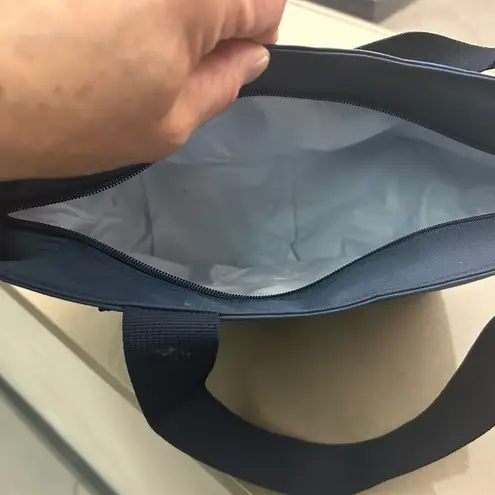 Nurse pattern Dark Blue Tote Bag with Bright Accents and Sturdy Fabric