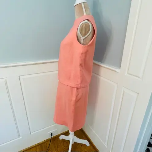 Vintage 1960's Jackie O Moygashel Irish Linen Skirt Suit Small