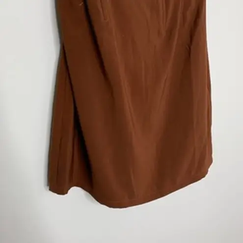 With Jean Chloe Chocolate Brown Corset Mini Dress Womens Size XScheck
