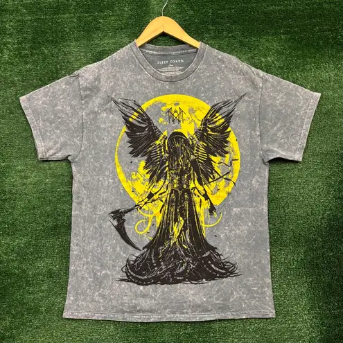 Sleep Token Take Me Back to Eden Rock Band Mineral Wash T-Shirt Size Large