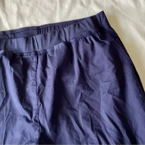 Adar Pro Womens Skinny Leg Yoga Pant Blue Size XXL