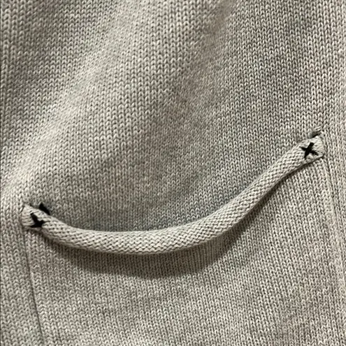 Knitted dove Gray Knit Cardigan Sweater size medium