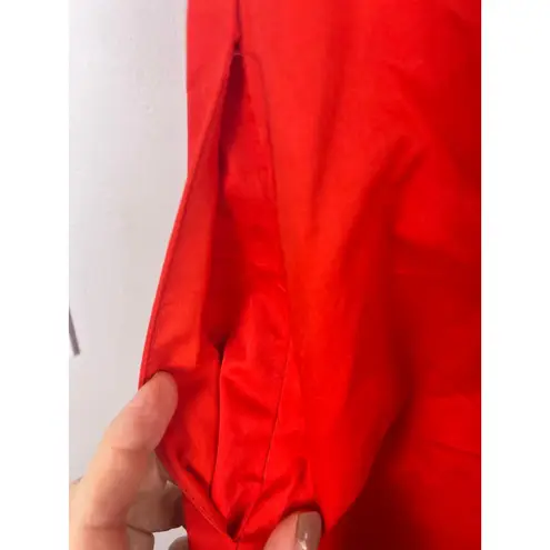 Hutch Red Strapless Bow Rose Dress Women's Size L Cocktail Party Wedding Guest D