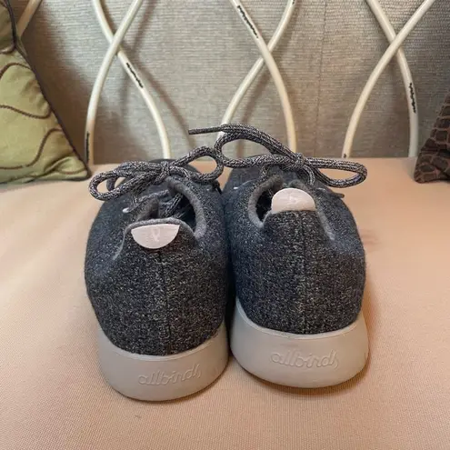 Allbirds Woman’s Wool Runners in Natural Grey (Light Grey Sole) Size 8