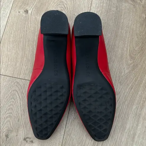 Aerosoles Comfortable MINETTA Mid-heel Pump, Racing Red Leather, Size 8.5W, NWT