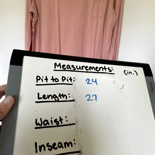 Soma pink and black women's size large pajama long top rayon spandex casual