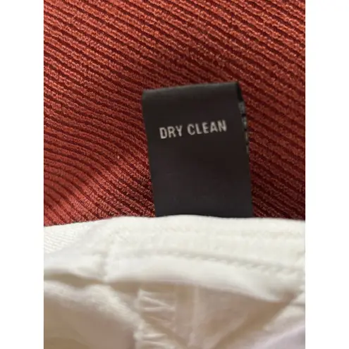 INC International Concepts Petite Cropped Pants White Capris Size 6P Stretch