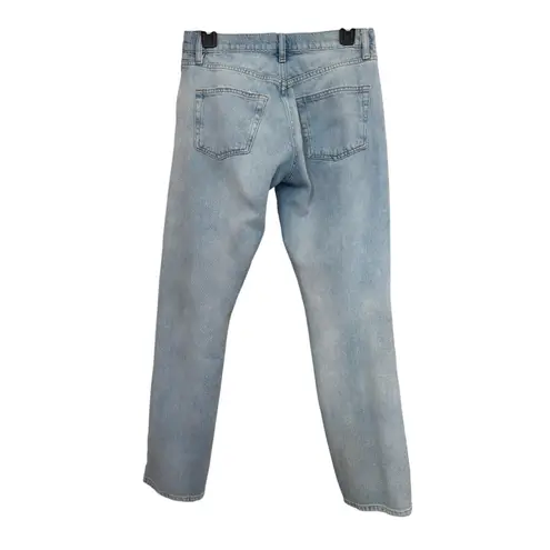 Frame Le Slouch Natoma Distressed Light Wash Jeans Size 25