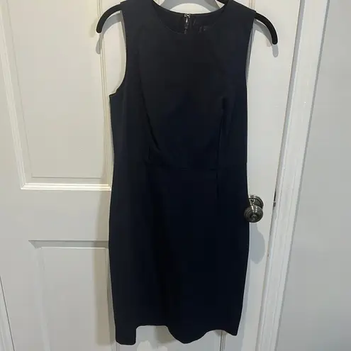 J.Crew  Navy Sheath dress in bi-stretch cotton