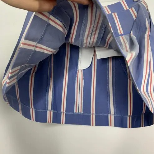 Carolina Herrera Stripe Mini Skirt Spring 2020 Womens 14