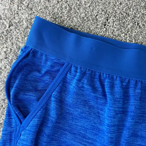 Avia Women's Running Shorts XL Athletic Workout Blue Activewear Pickleball