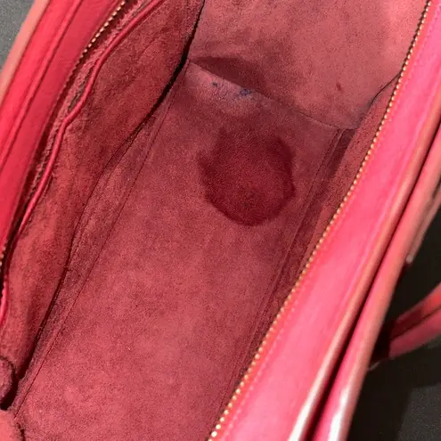 CELINE Baby Drummed Calfskin Micro Luggage Bag