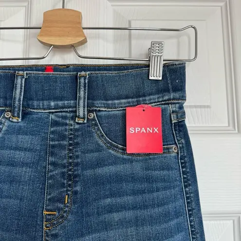 Spanx NWT  20407 Seamed Front Wide Leg in Vintage Indigo Pull-on Jeans Size XS thumbnail 11