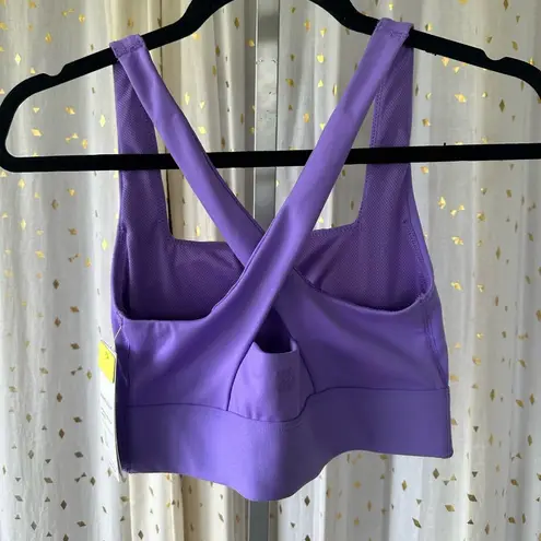 All In Motion NWT Medium Support Brushed Sculpt Cropped Sports Bras XS Set Of 2