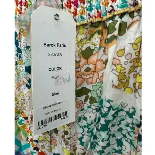 Anthropologie Barok Paris Womens Island Passage High Rise Patchwork Shorts