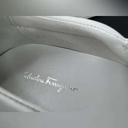 Salvatore Ferragamo Women's BALZE Rainbow Leather Sneakers US 7.5 - EU 38