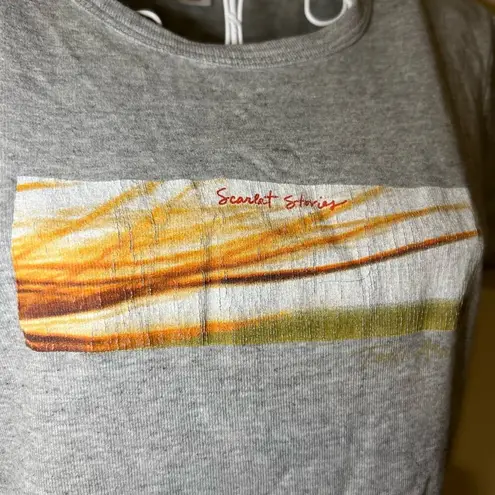 Women's Vintage Concert Tori Amos Women’s Baby Tee Size M Gray Size M