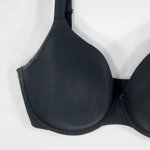 Cacique 40F Bra Black Full Coverage Underwire Plus Size Lane Bryant 140