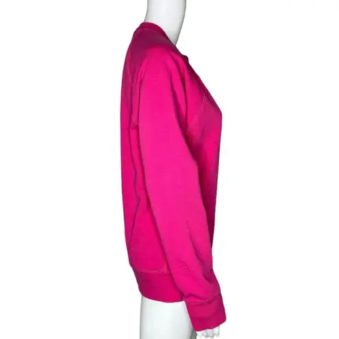 J. Crew Shirt Womens Small Pink Sweatshirt Crewneck Jumper Casual Colorful Bold