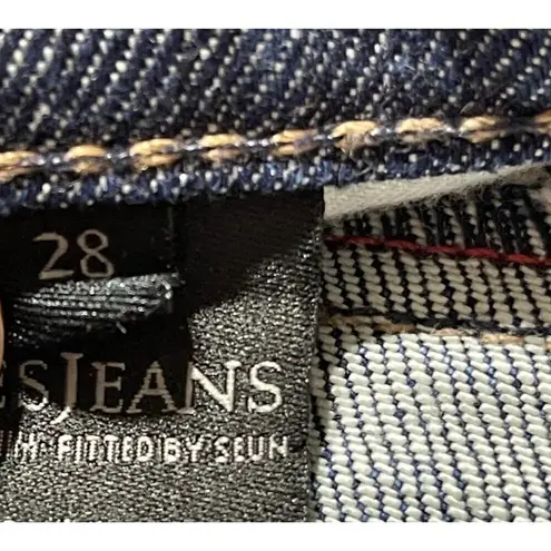 James Jeans NEO BEAU Jeans Split Knee Medium Wash Size 28