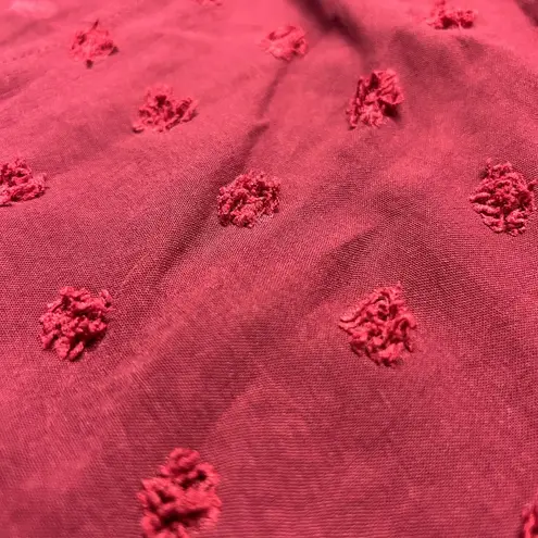 BTFBM Boho Maxi Dress XXL Burgundy Long Sleeve V