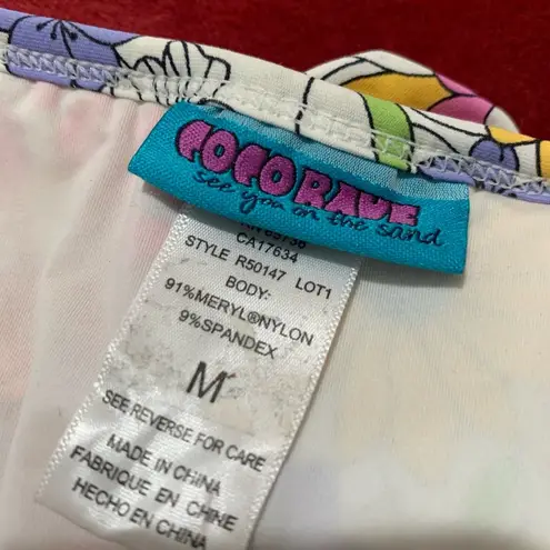 Coco Rave NEW Women's Floral Bikini Bottoms Size M