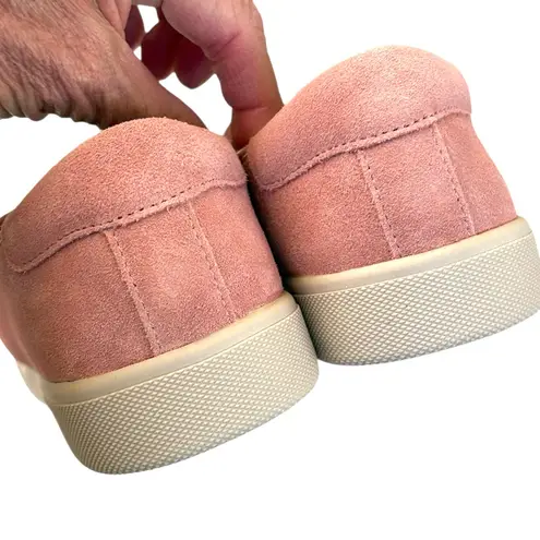 Vionic EUC Leather Jean Slip-On Sneakers Rose Size 6.5