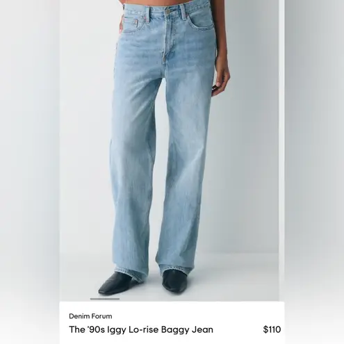 DENIM FORUM 90’s Low Rise Baggy Jeans Size 30