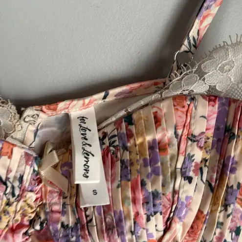 For Love & Lemons  Gardenia Mini Dress Small