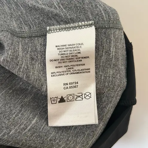 Mountain Hardwear Active Running Shorts Black Gray Lined Large Women’s