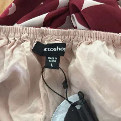 Mittoshop Flower print cut out midi dress NWT