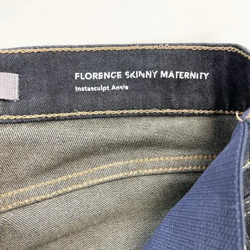 DL1961 Womens Maternity Jeans Florence Skinny Sz 25 Dark Wash Instasculpt Ankle
