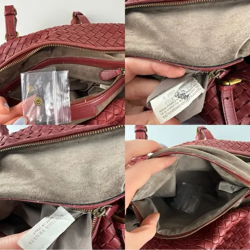 Bottega Veneta 🤍HP🤍 Red Intrecciato Leather Montaigne Bag