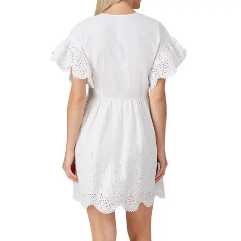 Rebecca Taylor La Vie Short Sleeve Eyelet Dress -