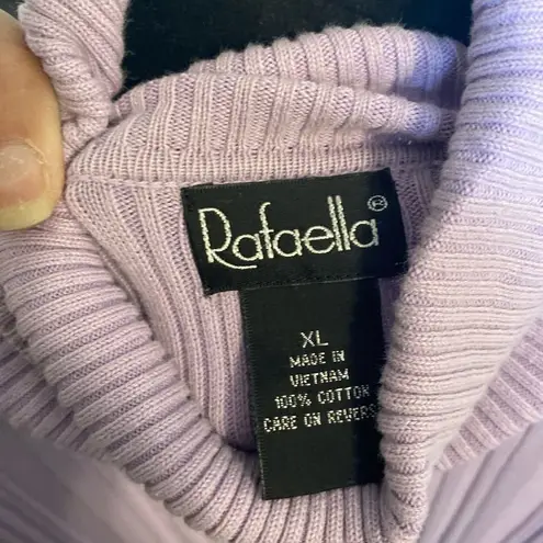 Rafaella Ladies Lavender turtleneck XL