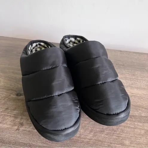 Loeffler Randall Black Otto Puffer Slipper Women’s Size 11 #B1506