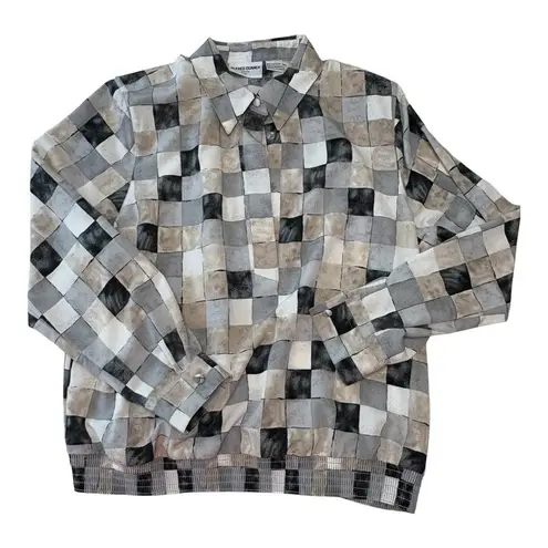 Alfred Dunner Vintage Lot of 5 Petite XL Blouses Size PXL 14P 16P Bundle