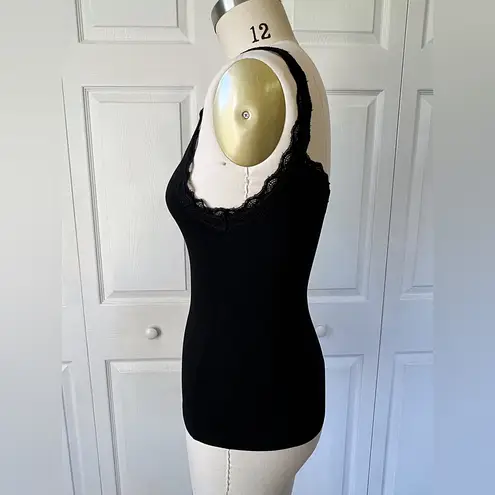 Kitten D’Amour Follies Singlet Camisole in Black Size L