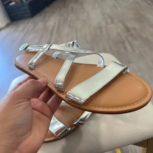 Forever 21  metallic sandals ✨