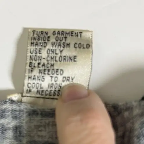 Y2K Boho Paisley Tunic Dress L Black Red Purple Long Sleeve Empire Waist Retro Size L