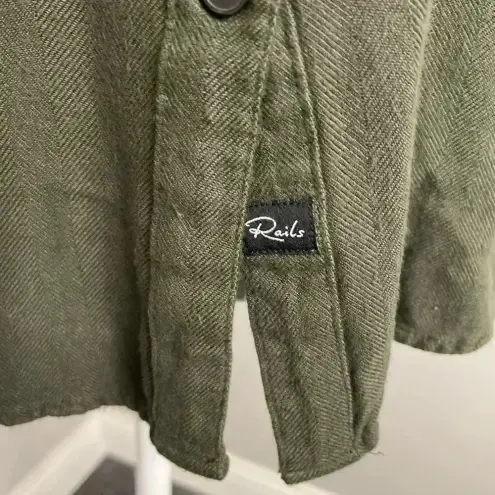 Rails  • Hunter Tie Dye Herringbone Shirt