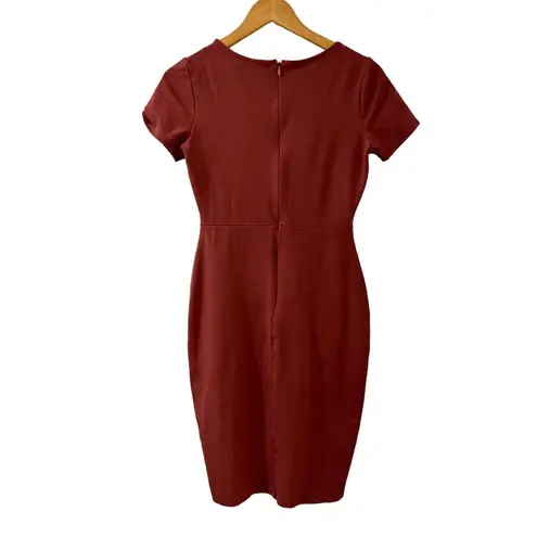 Bohme Mauve Midi Short Sleeve Bodycon Dress Size Small Women’s