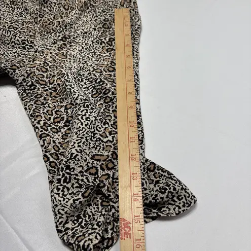 White Stag Women's 2X (18W/20W) Animal Print Jacket And Tank 2 Piece Top