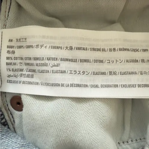 Abercrombie & Fitch  Y2K The Mom Mid-Rise Raw Hem Shorts Size 20 NWT - Image 10