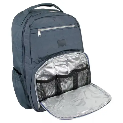 Hudson Baby Unisex Baby Premium Diaper Bag Backpack and Changing Pad, Blue