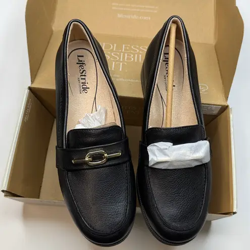 Life Stride Women's Sonoma Slip On Loafers with Buckle- Size 7 Wide